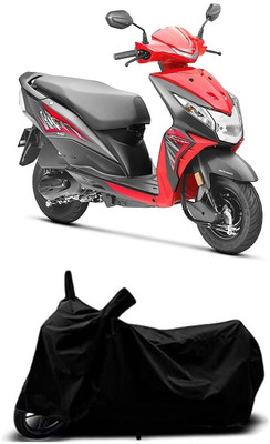 DSAMI Two Wheeler Cover for Honda(Dio, Black)