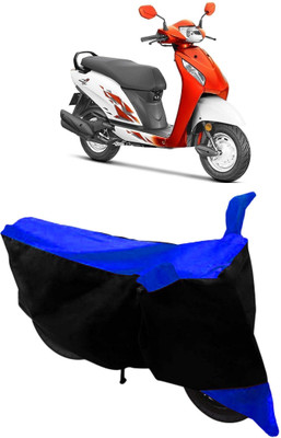 Varnwal E Commerce Waterproof Two Wheeler Cover for Honda(Activa i, Blue, Black)