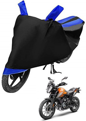 MOCKHE Two Wheeler Cover for KTM(390 Adventure, Blue)