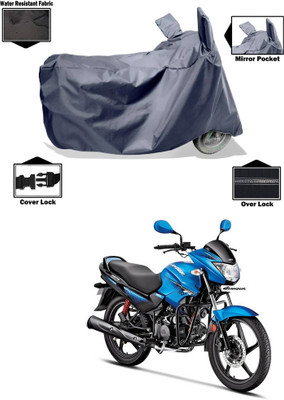 CODOKI Waterproof Two Wheeler Cover for Hero(Glamour Programmed FI BS6, Grey)