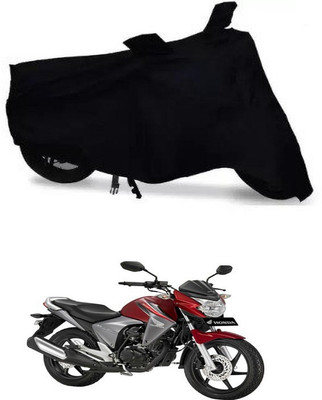 THE REAL ARV Waterproof Two Wheeler Cover for Honda(Unicorn Dazzler, Black)