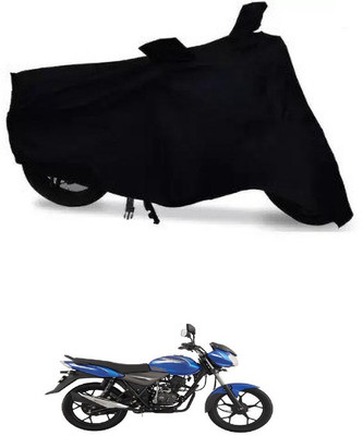 THE REAL ARV Waterproof Two Wheeler Cover for Bajaj(Discover 110, Black)