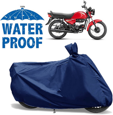 OliverX Waterproof Two Wheeler Cover for Hero(HF Dawn BS6, Blue)