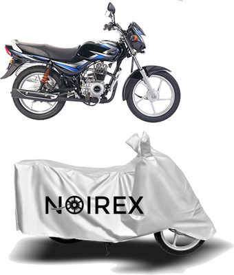 NOIREX Two Wheeler Cover for Bajaj(CT100, Silver)