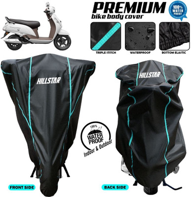 AutoGalaxy Waterproof Two Wheeler Cover for Suzuki(Access SE, Black)
