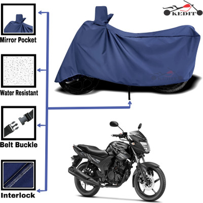 KEDIT Two Wheeler Cover for Universal For Bike(SZ R, Blue)