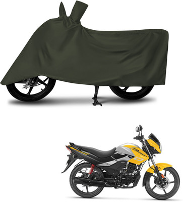 DeepShakshi AUTOMOTIVE Waterproof Two Wheeler Cover for Hero(Passion Pro, Green)