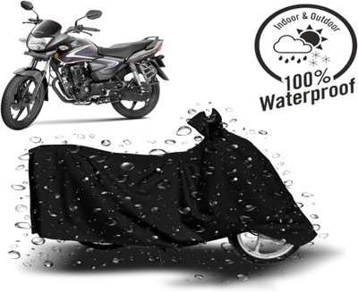 Autoinnovation Waterproof Two Wheeler Cover for Honda(CB Shine, Black)