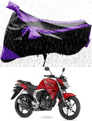 MWBB Waterproof Two Wheeler Cover for Yamaha(FZ FI BS6, Black)