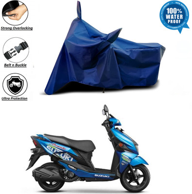 WMIZEXA Waterproof Two Wheeler Cover for Universal For Bike(Avenis 125, Blue)