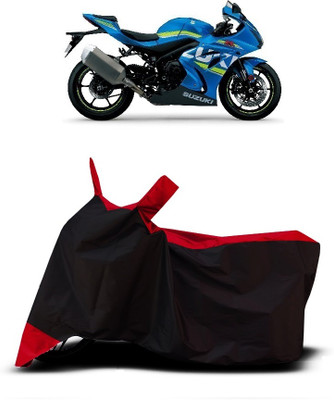 VESMEI Two Wheeler Cover for Suzuki(GSX-S1000 ABS, Red)