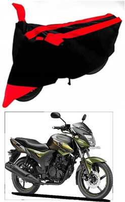 DeepShakshi AUTOMOTIVE Waterproof Two Wheeler Cover for Yamaha(SZ-RR, Red, Black)