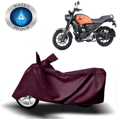 DeepShakshi AUTOMOTIVE Waterproof Two Wheeler Cover for Yamaha(FZ-X, Maroon)