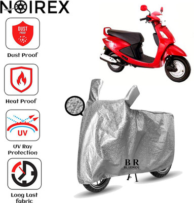 NOIREX Two Wheeler Cover for Hero(Pleasure, Black)