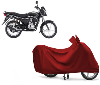 EGAL Two Wheeler Cover for Bajaj(BS6, Maroon)