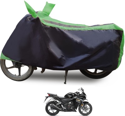 Euro Care Waterproof Two Wheeler Cover for Honda(CBR 250R, Green)