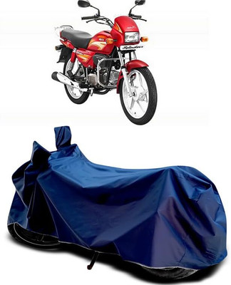 AASHTIK MART Two Wheeler Cover for Hero(MotoCorp Splendor Plus, Blue)
