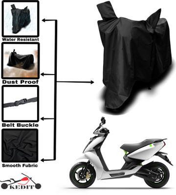 KEDIT Two Wheeler Cover for Ather(450 X, Black)