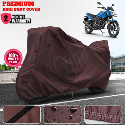 xodi Waterproof Two Wheeler Cover for Honda(Livo, Maroon)