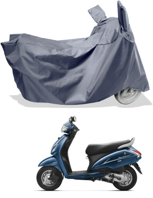 Amexride Two Wheeler Cover for Honda(Activa 3G, Grey)