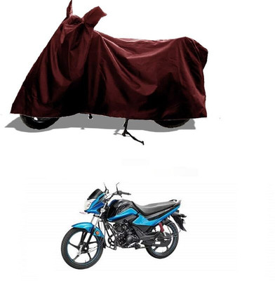 AASHTIK MART Two Wheeler Cover for Hero(MotoCorp Splendor Plus, Maroon)