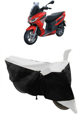 ABORDABLE Two Wheeler Cover for Aprilia(SXR 160, Black, White)