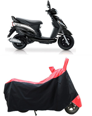 Coxtor Two Wheeler Cover for Mahindra(Rodeo, Red)