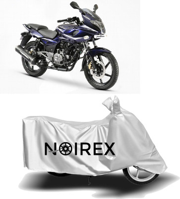 NOIREX Two Wheeler Cover for Bajaj(Pulsar 220F, Silver)
