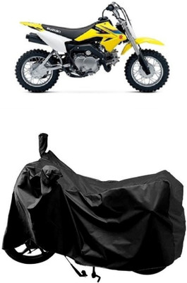 MMSSTAR Waterproof Two Wheeler Cover for Suzuki(DR-Z50, Black)