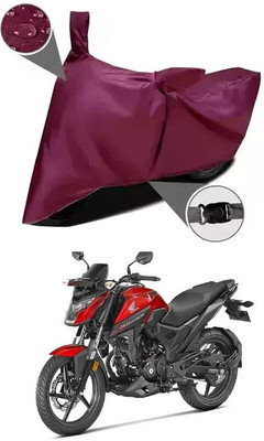 AASHTIK MART Two Wheeler Cover for Honda(X-Blade, Maroon)