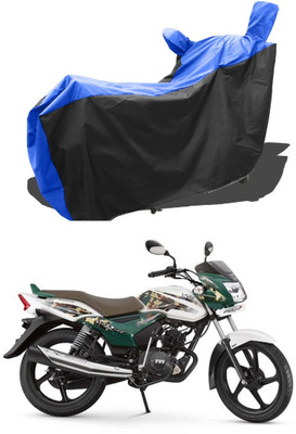 DeepShakshi AUTOMOTIVE Waterproof Two Wheeler Cover for TVS(Star City Plus BS6, Red)