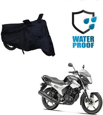 DeepShakshi AUTOMOTIVE Waterproof Two Wheeler Cover for Yamaha(SZ R, Black)