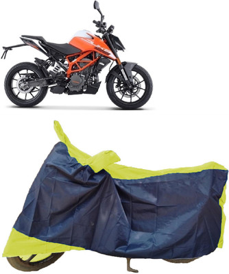 ANTOFY Two Wheeler Cover for KTM(125 Duke BS6, Multicolor)