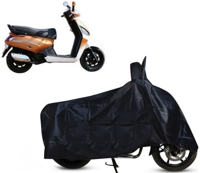 EGAL Waterproof Two Wheeler Cover for Mahindra(Gusto 125, Black)