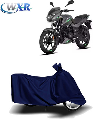 WXR Waterproof Two Wheeler Cover for Bajaj(Pulsar 125 Neon, Blue)