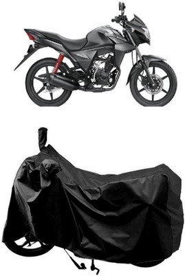 AutoKick Two Wheeler Cover for Honda(CB Twister, Black)