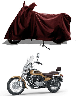 GROFATIK Two Wheeler Cover for Bajaj(Avenger 400, Maroon)