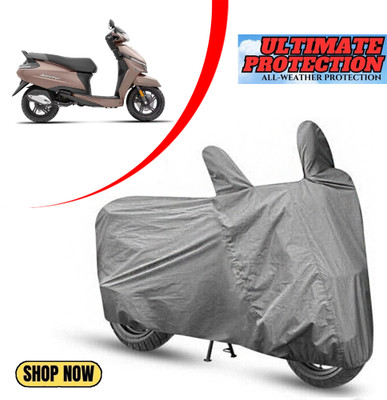 GOSHIV-car and bike accessories Waterproof Two Wheeler Cover for TVS(Jupiter, Grey)