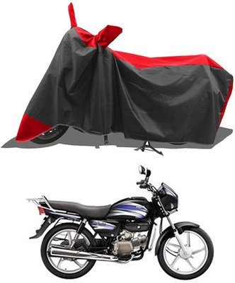 APNEK Waterproof Two Wheeler Cover for Hero(Splendor Pro, Red, Black)