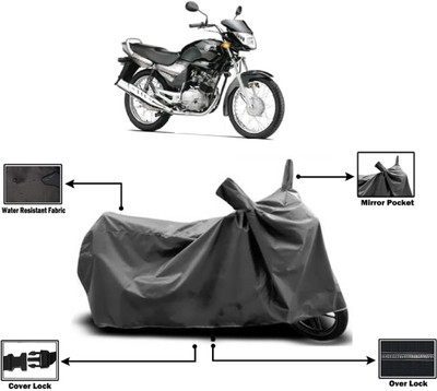 Amexride Two Wheeler Cover for Yamaha(Libero, Grey)