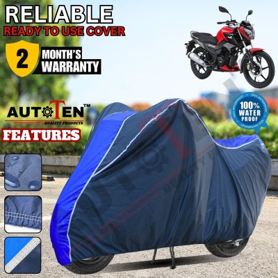 AUTOTEN Waterproof Two Wheeler Cover for TVS(Raider, Multicolor)