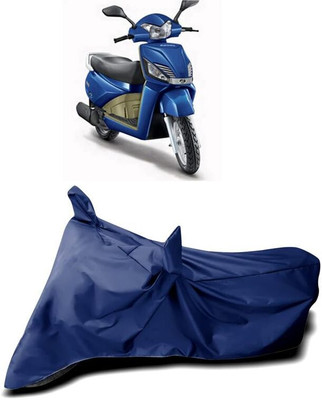 KEDIT Two Wheeler Cover for Mahindra(Gusto, Blue)