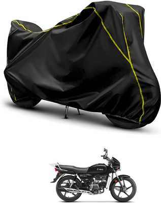 CODOKI Waterproof Two Wheeler Cover for Hero(Splendor Plus, Black, Black)