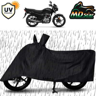 Mdstar Two Wheeler Cover for Bajaj(Electric Dash BS6, Black)