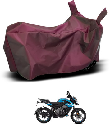 CODOKI Waterproof Two Wheeler Cover for Bajaj(Pulsar NS125, Maroon)