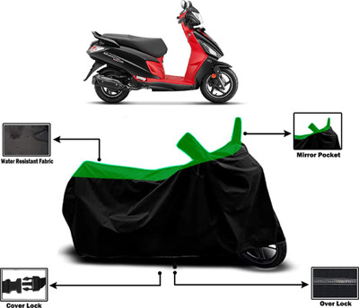 Amexride Two Wheeler Cover for Hero(MotoCorp Maestro Edge 125, Green)