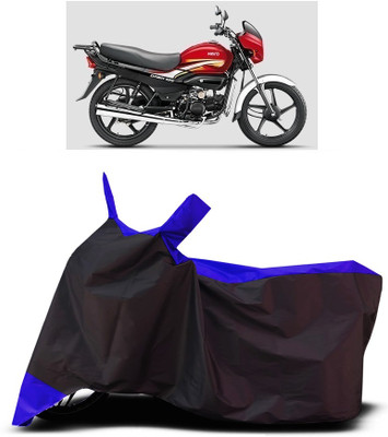 VESMEI Two Wheeler Cover for Hero(HF Dawn, Blue)