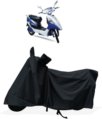 Tricway Two Wheeler Cover for Hero Electric(Electric Maxi, Black)