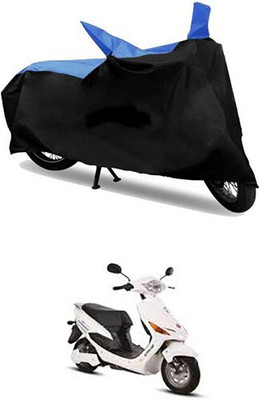 Mdstar Waterproof Two Wheeler Cover for Hero(Blue, Black)