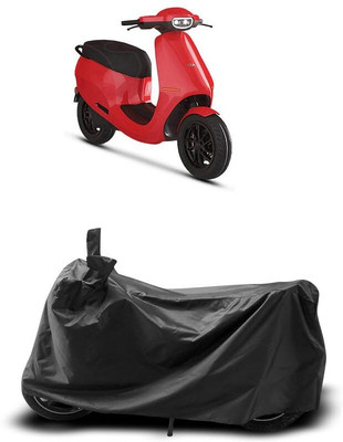 KEDIT Two Wheeler Cover for Ola(Black)